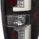 Ford F150 2009-2014 Black LED Tail Lights Clear Tube