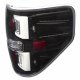 Ford F150 2009-2014 Black LED Tail Lights Clear Tube
