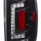 Ford F550 Super Duty 1999-2007 LED Tail Lights Black