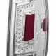 Ford F250 Super Duty 1999-2007 LED Tail Lights Chrome Clear