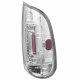 Ford F550 Super Duty 1999-2007 LED Tail Lights Chrome Clear