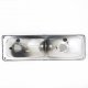 Chevy 2500 Pickup 1994-1998 Smoked Front Bumper Lights