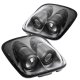Chevy Corvette C5 1997-2004 Black Dual Projector Headlights