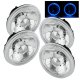 Plymouth GTX 1967-1971 Blue Halo Sealed Beam Headlight Conversion Low and High Beams