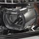 Chevy Silverado 2500HD 2007-2014 Smoked Halo LED DRL Projector Headlights
