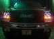 GMC Sierra 3500HD 2007-2014 Smoked Dual Halo Projector Headlights with LED