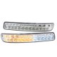 GMC Sierra 2500HD 2001-2006 Chrome LED Bumper Lights DRL