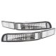 Nissan Maxima 1995-1999 Clear JDM R34 Style Headlights Bumper Lights