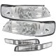 Nissan Maxima 1995-1999 Clear JDM R34 Style Headlights Bumper Lights