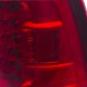 Dodge Ram 2009-2018 LED Tail Lights Red Clear