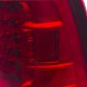 Dodge Ram 2500 2010-2018 LED Tail Lights Red Clear