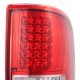 Ford F150 2004-2008 Red and Clear LED Tail Lights