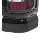 Dodge Ram 1994-2001 LED Tail Lights Black Chrome