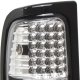 Dodge Ram 3500 1994-2002 LED Tail Lights Black Chrome