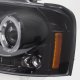 Ford F150 2004-2008 Smoked Halo Projector Headlights with LED