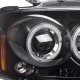 Lincoln Mark LT 2006-2008 Smoked Halo Projector Headlights with LED