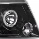 Lincoln Mark LT 2006-2008 Smoked Halo Projector Headlights with LED