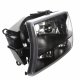Dodge Durango 1998-2003 Black Clear One Piece Headlights