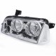 Dodge Charger 2006-2010 Chrome Clear Headlights