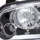 Dodge Charger 2006-2010 Chrome Clear Headlights