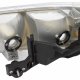 GMC Sierra 2500 1999-2004 Black Headlights and LED Bumper Lights DRL