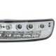 GMC Sierra 2500 1999-2004 Chrome Clear Headlights and LED Bumper Lights DRL