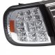 Ford Expedition 1997-2002 Clear Euro Headlights and LED Corner Lights Set