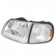 Ford Expedition 1997-2002 Clear Euro Headlights and Corner Lights