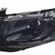 Honda Civic Sedan 2006-2011 Smoked Crystal Euro Headlights