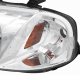 Honda Civic 1999-2000 Clear Crystal Euro Headlights