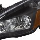 Honda Accord 2003-2007 Black Euro Headlights