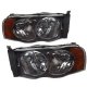 Dodge Ram 3500 2003-2005 Smoked Headlights and LED Tail Lights