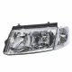 VW Passat 1997-2000 Chrome Clear Headlights and Corner Lights