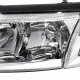 VW Passat 1997-2000 Chrome Clear Headlights and Corner Lights