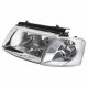 VW Passat 1997-2000 Chrome Clear Headlights and Corner Lights