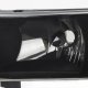 Dodge Ram 1994-2001 Black Smoked Euro Headlights