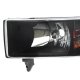 Dodge Ram 2500 1994-2002 Black Euro Headlights