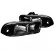 Chevy Blazer 1998-2002 Black Euro Headlights