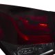 Chevy Cruze 2011-2015 LED Tail Lights Red Smoked