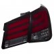Chevy Cruze 2011-2015 LED Tail Lights Red Smoked