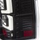 Chevy Silverado 2007-2013 Custom LED Tail Lights Black Clear
