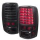 GMC Yukon 2000-2006 Black Headlights LED Tail Lights