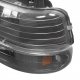 Chevy Tahoe 2000-2006 Black Headlights and Bumper Lights