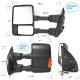 Ford F450 Cab Chassis 2003-2007 Towing Mirrors Manual LED Signal Lights