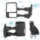 Ford F550 Super Duty 2008-2016 Towing Mirrors Power Heated Clear LED Signal Lights