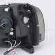 Dodge Ram 2002-2005 Smoked Halo Projector Headlights with LED