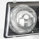Chevy Corvette C5 1997-2004 Black Halo Projector Headlights