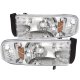 Dodge Ram 1994-2001 Clear Euro Headlights