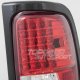 Dodge Ram 2500 1994-2002 Chrome DRL Headlights and LED Tail Lights Red Clear