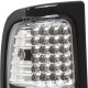 Dodge Ram 2500 1994-2002 Chrome LED DRL Headlights and LED Tail Lights Black Chrome
